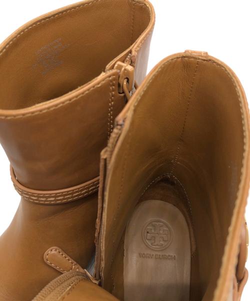 TORY BURCH（トリーバーチ）TORY BURCH (トリーバーチ) ミドルブーツ ベージュ サイズ:5の古着・服飾アイテム