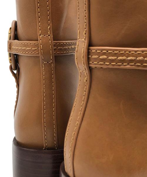 TORY BURCH（トリーバーチ）TORY BURCH (トリーバーチ) ミドルブーツ ベージュ サイズ:5の古着・服飾アイテム