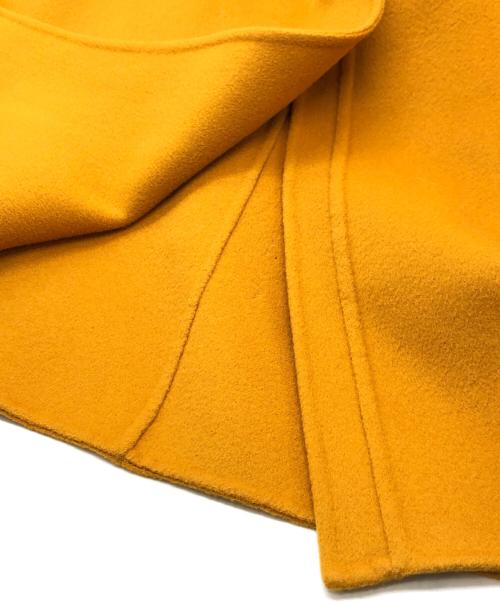 DRAWER（ドゥロワー）Drawer (ドゥロワー) ノーカラーコート オレンジ サイズ:Sの古着・服飾アイテム