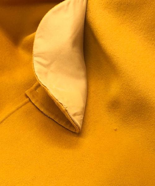 DRAWER（ドゥロワー）Drawer (ドゥロワー) ノーカラーコート オレンジ サイズ:Sの古着・服飾アイテム