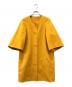 Drawer（ドゥロワー）の古着「ノーカラーコート」｜オレンジ