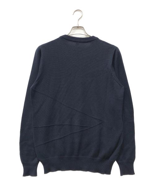 LOUIS VUITTON（ルイ ヴィトン）LOUIS VUITTON (ルイ ヴィトン) 長袖コットンルイヴィトンカップロゴニット ネイビー サイズ:Sの古着・服飾アイテム