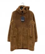 HERNOヘルノ）の古着「ボアフリースコート」｜ブラウン
