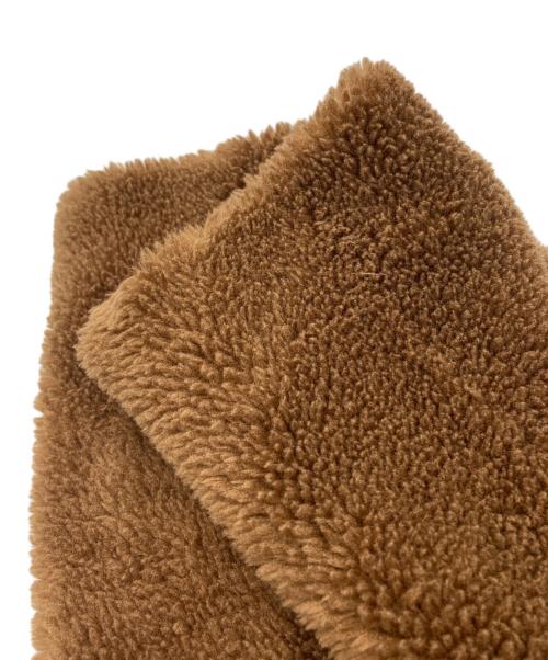 HERNO（ヘルノ）HERNO (ヘルノ) ボアフリースコート ブラウン サイズ:48の古着・服飾アイテム