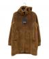 HERNO（ヘルノ）の古着「ボアフリースコート」｜ブラウン