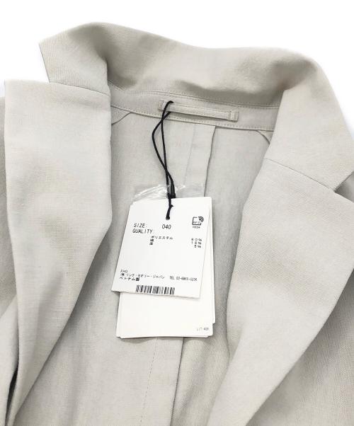 theory（セオリー）theory (セオリー) セットアップスーツ ベージュ サイズ:40の古着・服飾アイテム