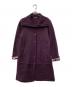 LEONARD（レオナール）の古着「ニットコート」｜パープル