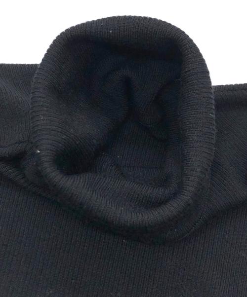 LEONARD（レオナール）LEONARD (レオナール) 切替ニットワンピース ブラック サイズ:3の古着・服飾アイテム