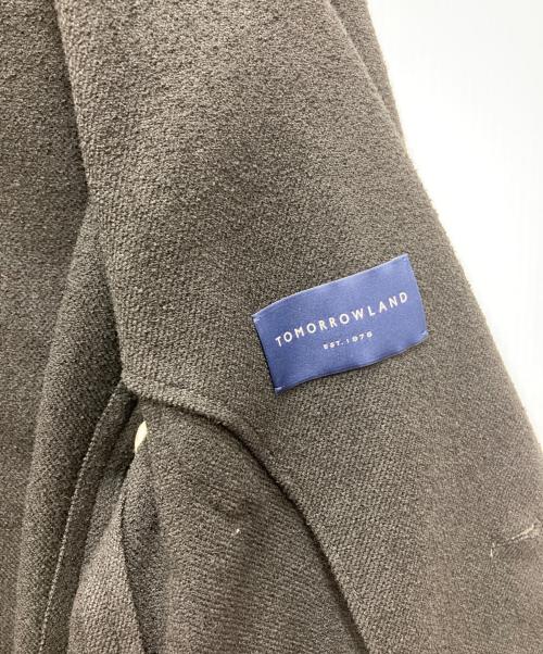 TOMORROW LAND（トゥモローランド）TOMORROW LAND (トゥモローランド) リングツイード 2Bジャケット ブラック サイズ:44の古着・服飾アイテム