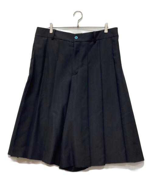 LOUIS VUITTON（ルイ ヴィトン）LOUIS VUITTON (ルイ ヴィトン) タックハーフパンツ ブラック サイズ:SIZE 54の古着・服飾アイテム