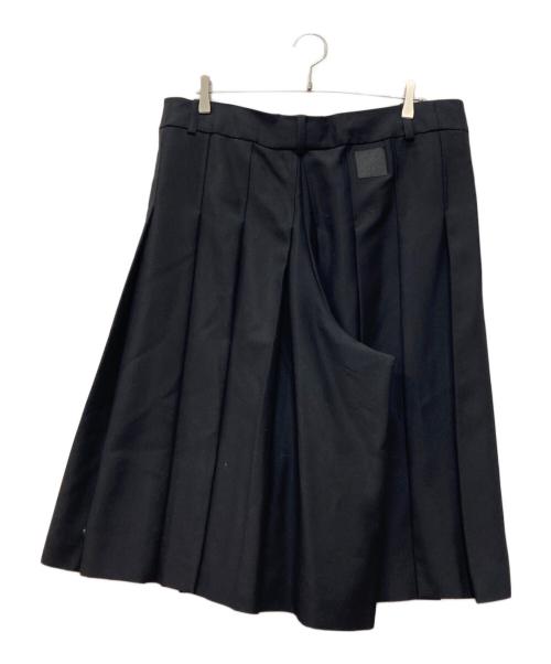 LOUIS VUITTON（ルイ ヴィトン）LOUIS VUITTON (ルイ ヴィトン) タックハーフパンツ ブラック サイズ:SIZE 54の古着・服飾アイテム