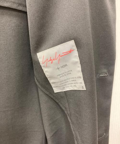 yohji yamamoto+noir（ヨウジヤマモトプリュスノアール）yohji yamamoto+Noir (ヨウジヤマモトプリュスノアール) ロングジレ ブラック サイズ:Mの古着・服飾アイテム