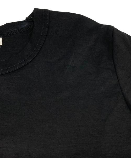 noir kei ninomiya（ノワール ケイ ニノミヤ）noir kei ninomiya (ノワール ケイ ニノミヤ) チュール切替Tシャツ ブラック サイズ:Sの古着・服飾アイテム
