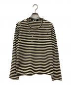 JUNYA WATANABE COMME des GARCONS(ジュンヤワタナベ コムデギャルソン）の古着「スタッズボーダーニット」｜アイボリー