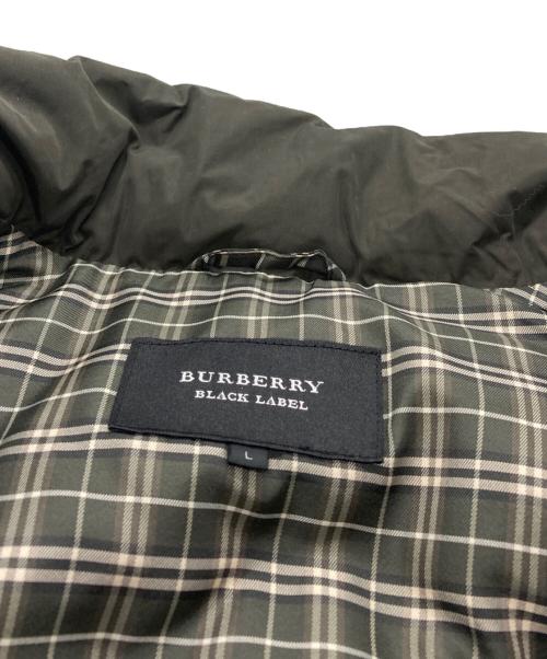 BURBERRY BLACK LABEL（バーバリーブラックレーベル）BURBERRY BLACK LABEL (バーバリーブラックレーベル) 2WAYダウンジャケット カーキ サイズ:Ｌの古着・服飾アイテム