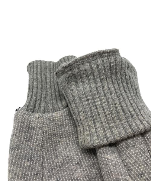 MONCLER（モンクレール）MONCLER (モンクレール) ニット切替ダウンジャケット ベージュ サイズ:5の古着・服飾アイテム