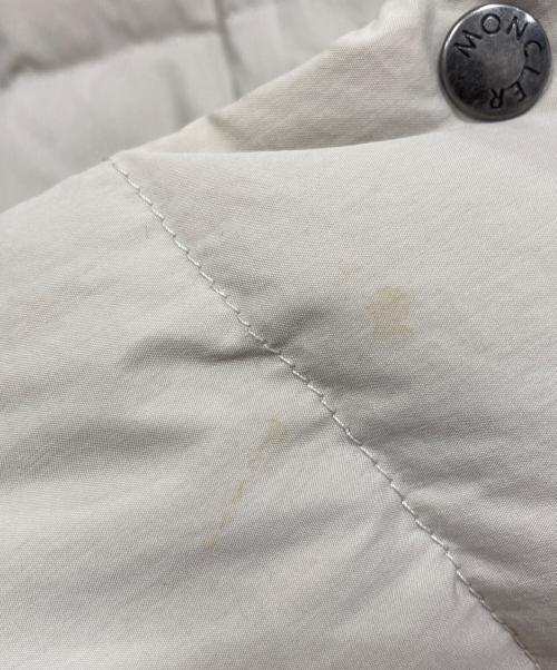 MONCLER（モンクレール）MONCLER (モンクレール) ニット切替ダウンジャケット ベージュ サイズ:5の古着・服飾アイテム