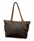 MICHAEL KORSマイケル・コース）の古着「JET SET ITEMトートバッグ」｜ブラウン