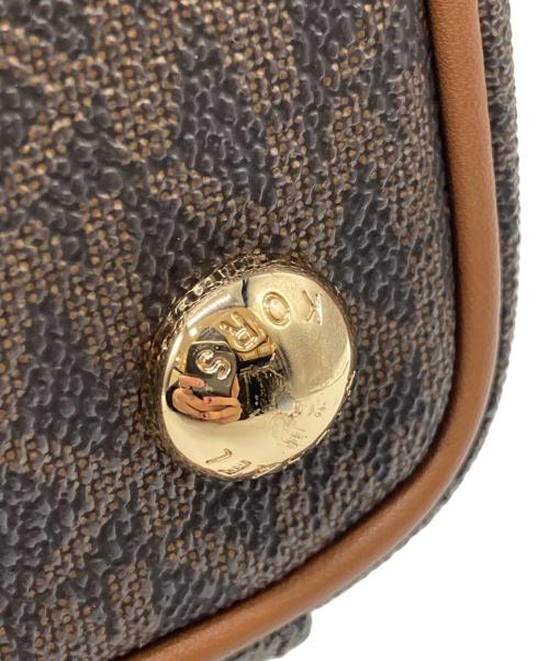 MICHAEL KORS（マイケル・コース）MICHAEL KORS (マイケル・コース) JET SET ITEMトートバッグ ブラウンの古着・服飾アイテム