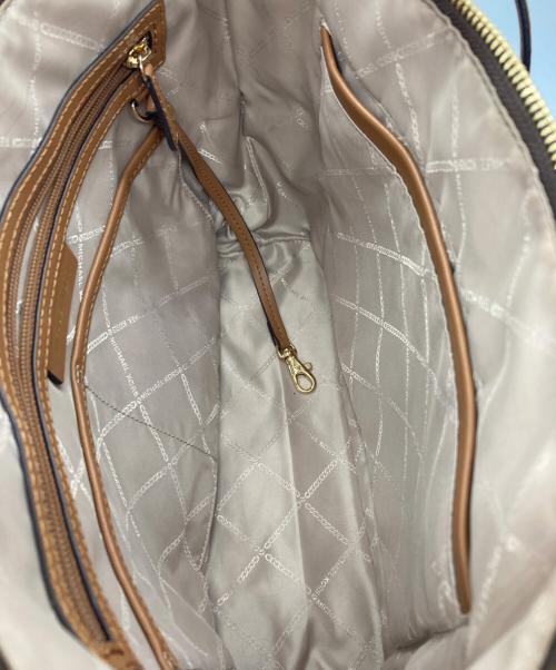 MICHAEL KORS（マイケル・コース）MICHAEL KORS (マイケル・コース) JET SET ITEMトートバッグ ブラウンの古着・服飾アイテム