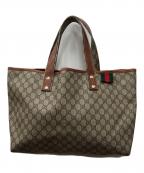 GUCCIグッチ）の古着「トートバッグ」｜ブラウン