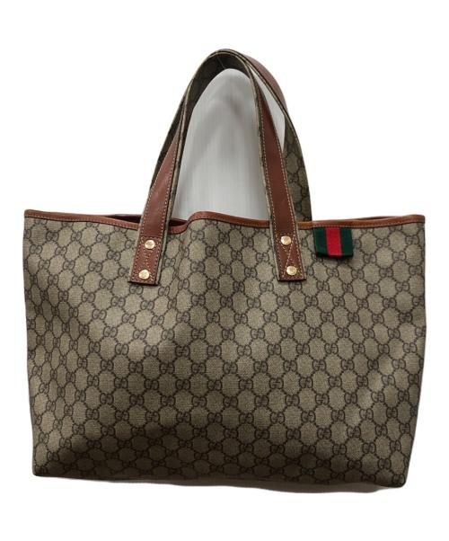 GUCCI（グッチ）GUCCI (グッチ) トートバッグ ブラウンの古着・服飾アイテム