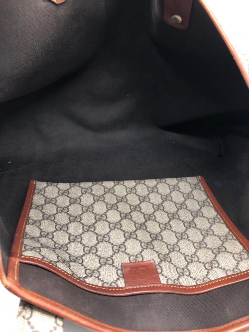 GUCCI（グッチ）GUCCI (グッチ) トートバッグ ブラウンの古着・服飾アイテム