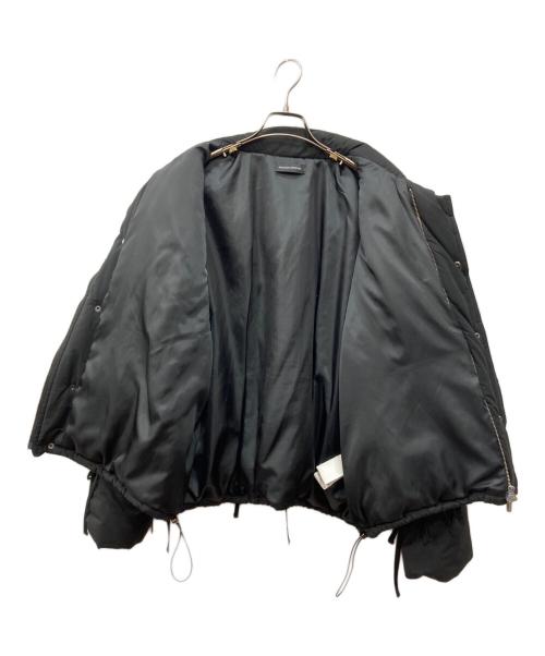 MAISON SPECIAL（メゾンスペシャル）MAISON SPECIAL (メゾンスペシャル) 2WAYチェックリボンバファーブルゾン ブラック サイズ:FREEの古着・服飾アイテム