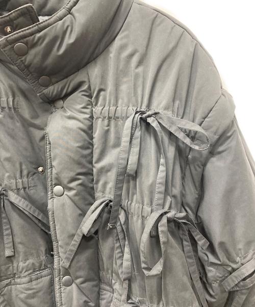 MAISON SPECIAL（メゾンスペシャル）MAISON SPECIAL (メゾンスペシャル) 2WAYチェックリボンバファーブルゾン ブラック サイズ:FREEの古着・服飾アイテム