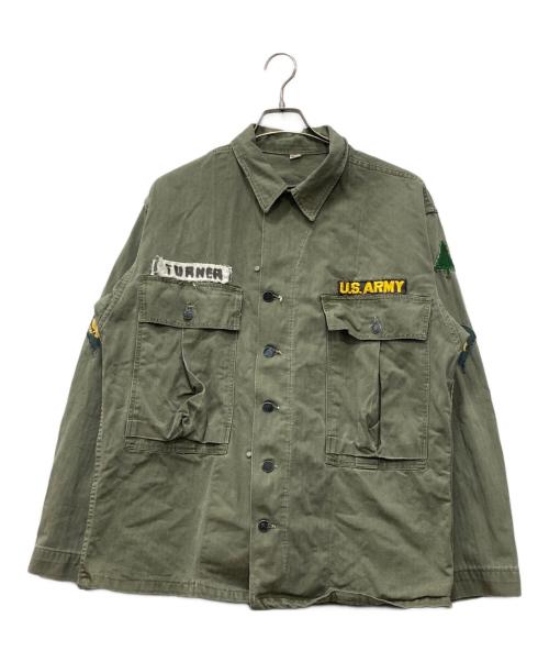 US ARMY（ユーエスアーミー）US ARMY (ユーエスアーミー) M-43 HBT jacket カーキ サイズ:40Ｒの古着・服飾アイテム