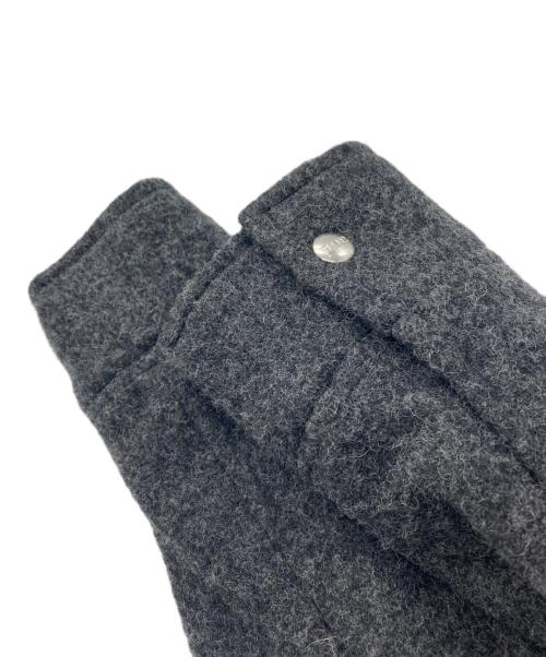 AMI PARIS（アミ パリス）AMI PARIS (アミ パリス) detachable faux-fur collar jacket グレー サイズ:Ｓの古着・服飾アイテム