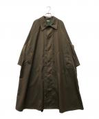 Dhalダル）の古着「Motorcycle Coat」｜グリーン