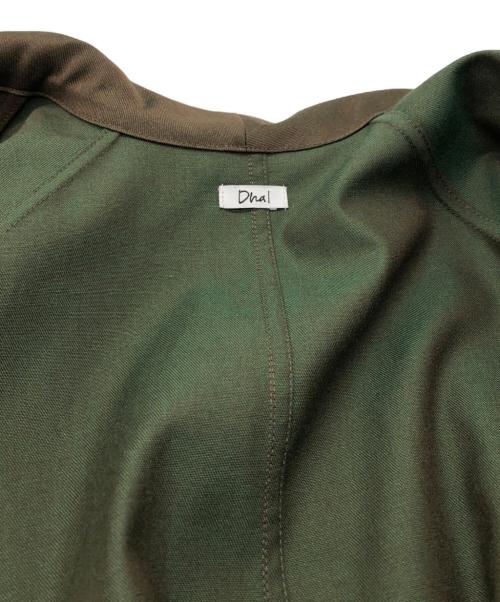 Dhal（ダル）Dhal (ダル) Motorcycle Coat グリーン サイズ:Sの古着・服飾アイテム