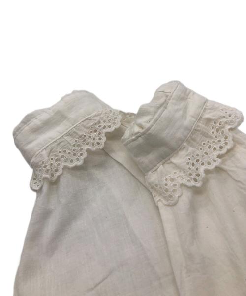 45R（フォーティファイブ・アール）45R (フォーティファイブ・アール) インドカディのカットワークブラウス ホワイト サイズ:FREEの古着・服飾アイテム