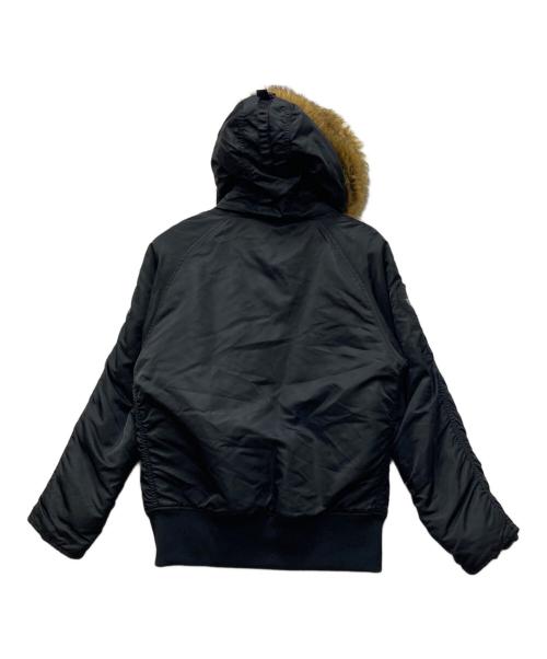 stussy（ステューシー）stussy (ステューシー) ALPHA (アルファ) N-3B フライトジャケット ブラック サイズ:Ｍの古着・服飾アイテム