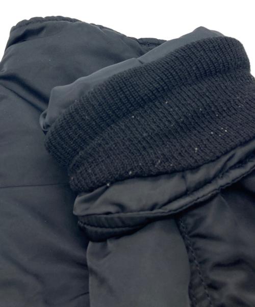 stussy（ステューシー）stussy (ステューシー) ALPHA (アルファ) N-3B フライトジャケット ブラック サイズ:Ｍの古着・服飾アイテム