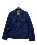 PRADA SPORTSプラダスポーツ）の古着「ミリタリーテーラードジャケット」｜ネイビー