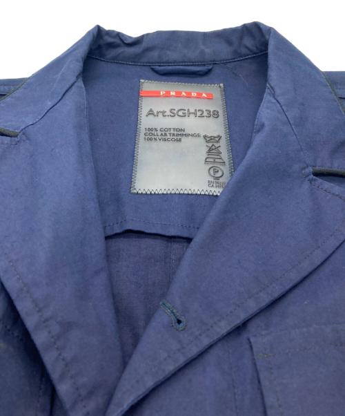 PRADA SPORTS（プラダスポーツ）PRADA SPORTS (プラダスポーツ) ミリタリーテーラードジャケット ネイビー サイズ:SIZE 50の古着・服飾アイテム