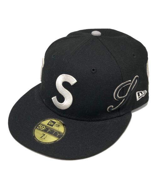 SUPREME（シュプリーム）Supreme (シュプリーム) New Era (ニューエラ) Multi S Logo New Era ブラック サイズ:7 1/4の古着・服飾アイテム