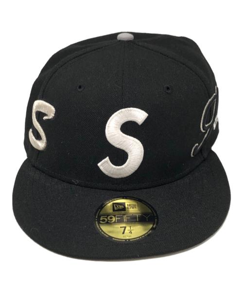 SUPREME（シュプリーム）Supreme (シュプリーム) New Era (ニューエラ) Multi S Logo New Era ブラック サイズ:7 1/4の古着・服飾アイテム