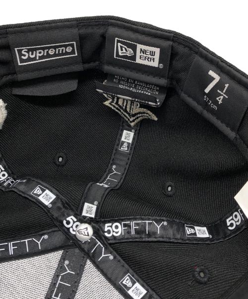 SUPREME（シュプリーム）Supreme (シュプリーム) New Era (ニューエラ) Multi S Logo New Era ブラック サイズ:7 1/4の古着・服飾アイテム