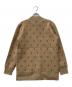BURBERRY LONDON ENGLAND (バーバリー ロンドン イングランド) 総柄ロゴオーバーサイズカーディガン ベージュ サイズ:XS：35000円