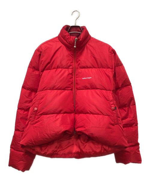 BALENCIAGA（バレンシアガ）BALENCIAGA (バレンシアガ) C Shape Puffer Jacket レッド サイズ:46の古着・服飾アイテム