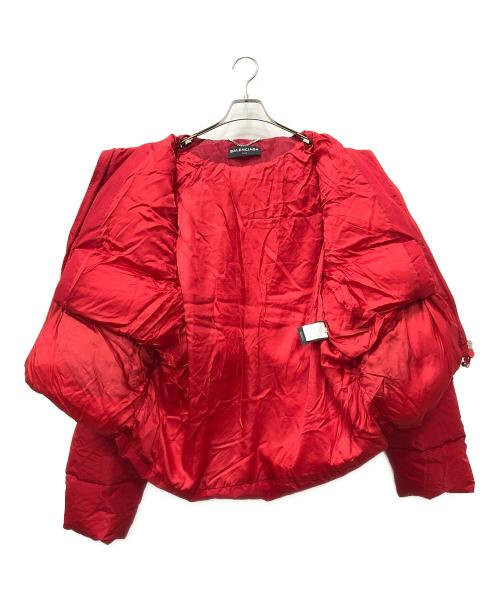 BALENCIAGA（バレンシアガ）BALENCIAGA (バレンシアガ) C Shape Puffer Jacket レッド サイズ:46の古着・服飾アイテム