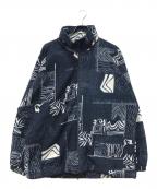 BALENCIAGAバレンシアガ）の古着「オーバーサイズフリースジャケット」｜ネイビー