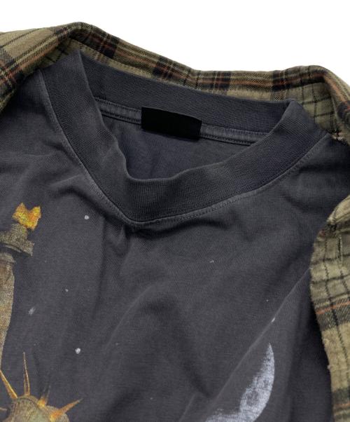 BALENCIAGA（バレンシアガ）BALENCIAGA (バレンシアガ) PARIS LIBERTY LAYERED カーキ サイズ:3の古着・服飾アイテム