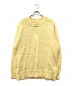 Maison Margielaメゾンマルジェラ）の古着「リネンオーバーサイズブラッシュドセーター」｜イエロー