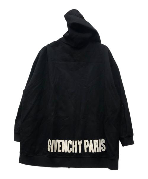 GIVENCHY（ジバンシィ）GIVENCHY (ジバンシィ) Bonded Sweat Zip Hoodie ブラック サイズ:Mの古着・服飾アイテム