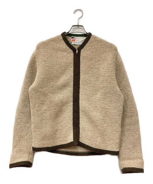 Astri Handarbeit（アストリ ハンドアルバイト）Astri Handarbeit (アストリ ハンドアルバイト) カーディガン ベージュ サイズ:Sの古着・服飾アイテム