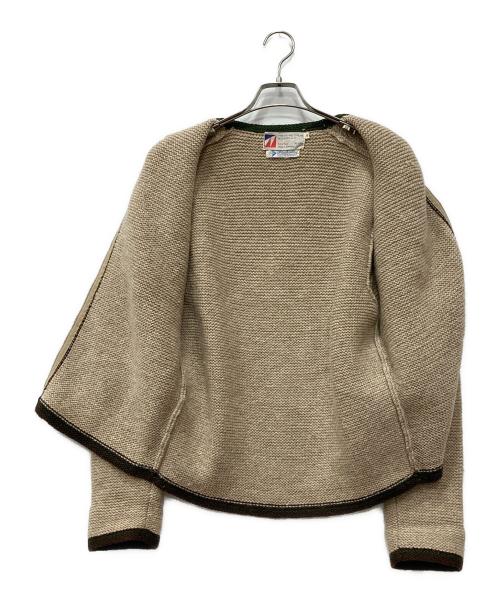 Astri Handarbeit（アストリ ハンドアルバイト）Astri Handarbeit (アストリ ハンドアルバイト) カーディガン ベージュ サイズ:Sの古着・服飾アイテム